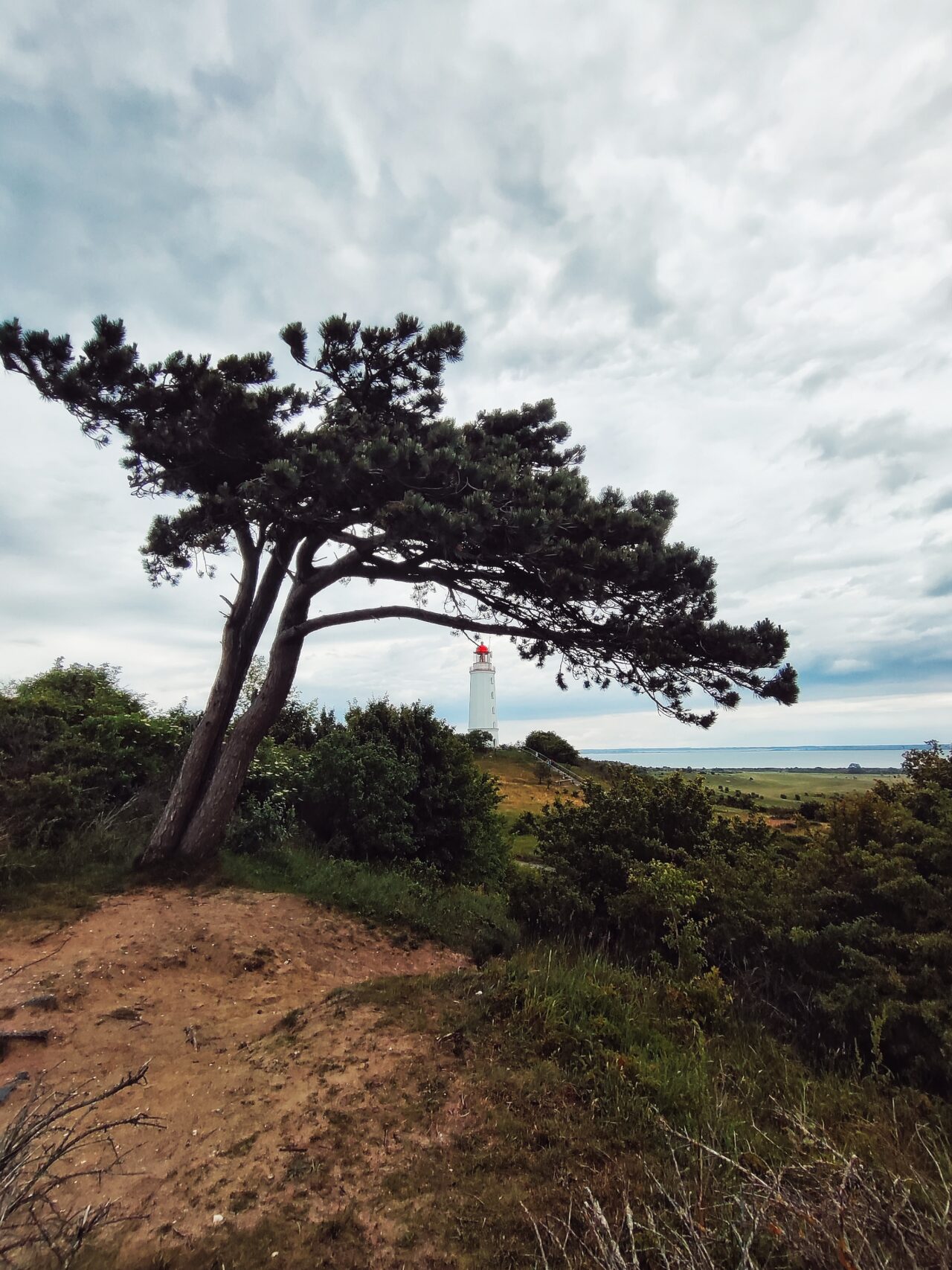 Dornbusch lighthouse on hiddensee