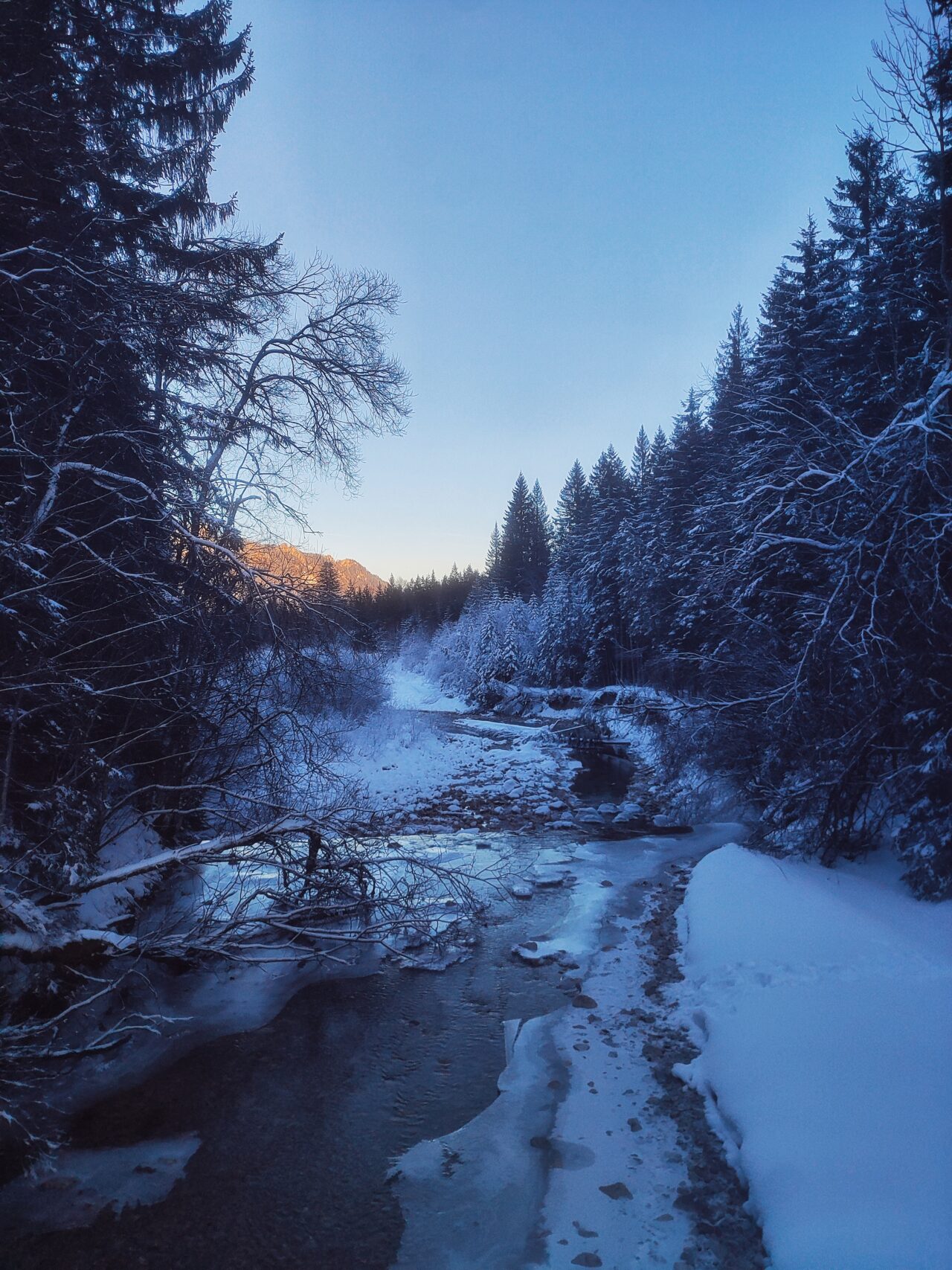 Winter river