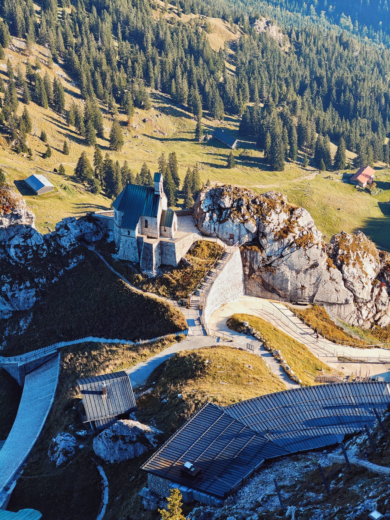 Church on top of mountain