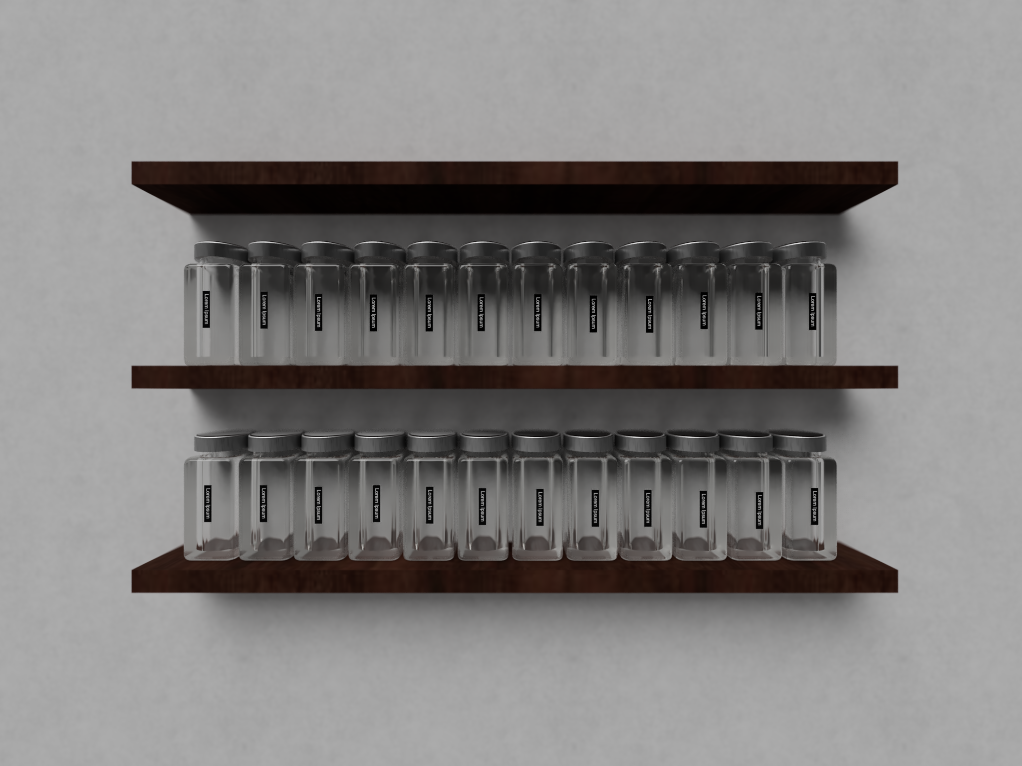 Spice rack project render