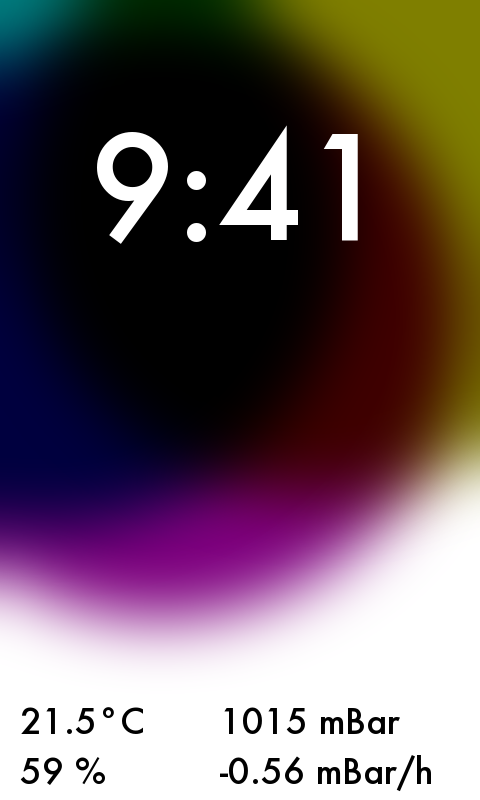 PiClock Watch Shader 6